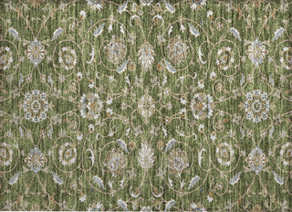 Piper Looms Chantille Moroccan ACN1149 Olive Machine Washable Area Rug Scatter Main Image