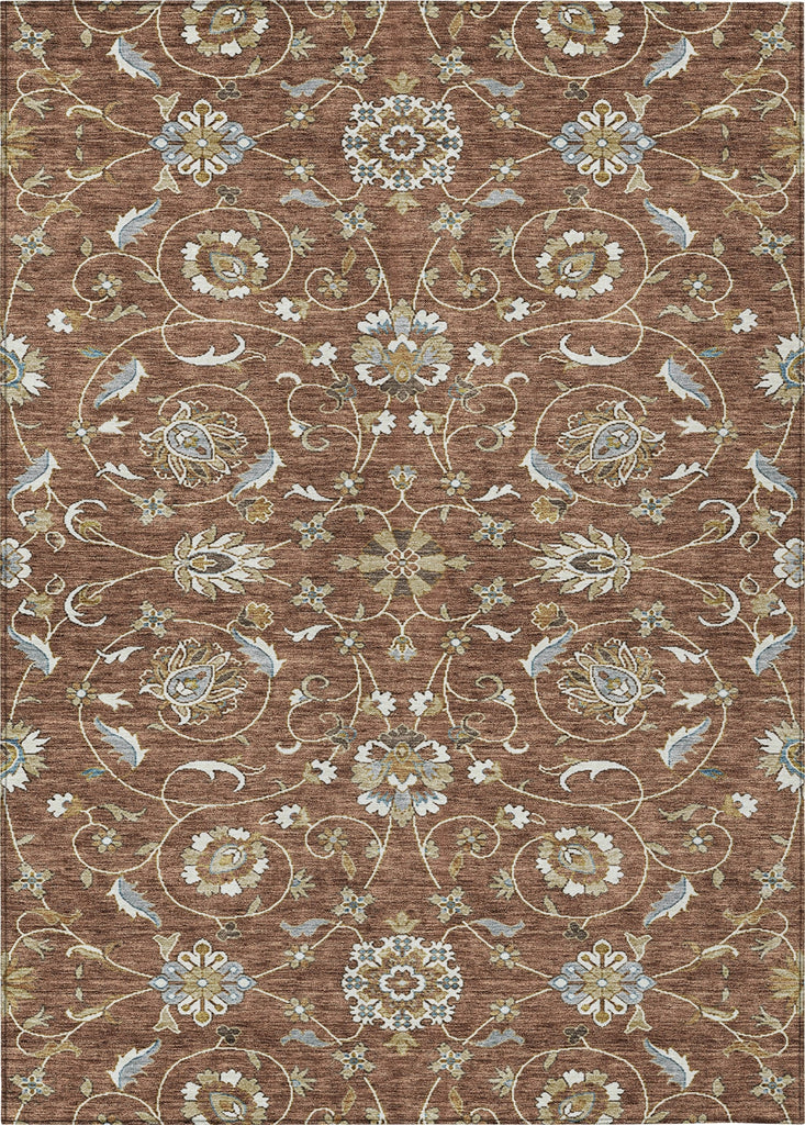 Piper Looms Chantille Moroccan ACN1149 Paprika Machine Washable Area Rug main image