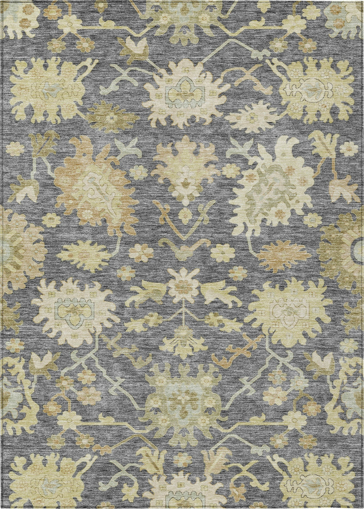 Piper Looms Chantille Global ACN1150 Gray Machine Washable Area Rug main image