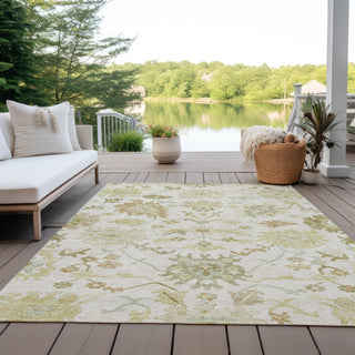 Piper Looms Chantille Global ACN1150 Ivory Machine Washable Area Rug Outdoor Lifestyle Image Feature