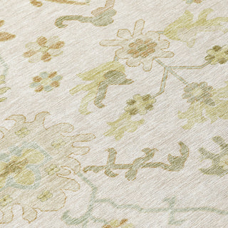 Piper Looms Chantille Global ACN1150 Ivory Machine Washable Area Rug Swatch Image