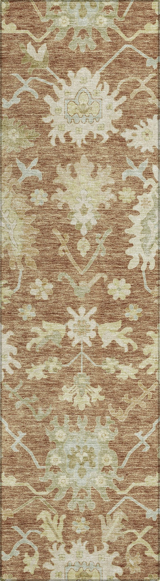 Piper Looms Chantille Global ACN1150 Paprika Machine Washable Area Rug Runner Main Image