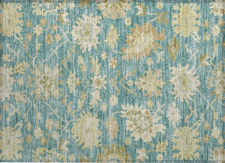 Piper Looms Chantille Global ACN1150 Teal Machine Washable Area Rug Scatter Main Image