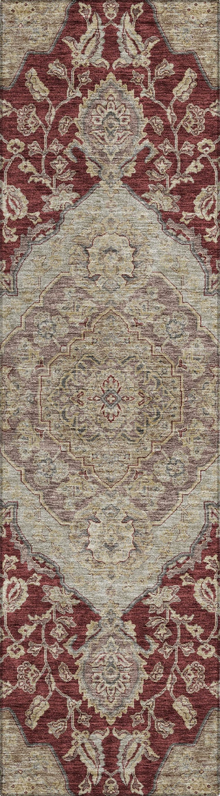 Piper Looms Chantille Global ACN1151 Garnet Machine Washable Area Rug Runner Main Image