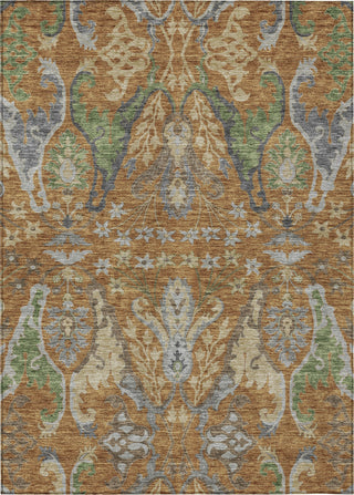 Piper Looms Chantille Global ACN1153 Copper Machine Washable Area Rug main image