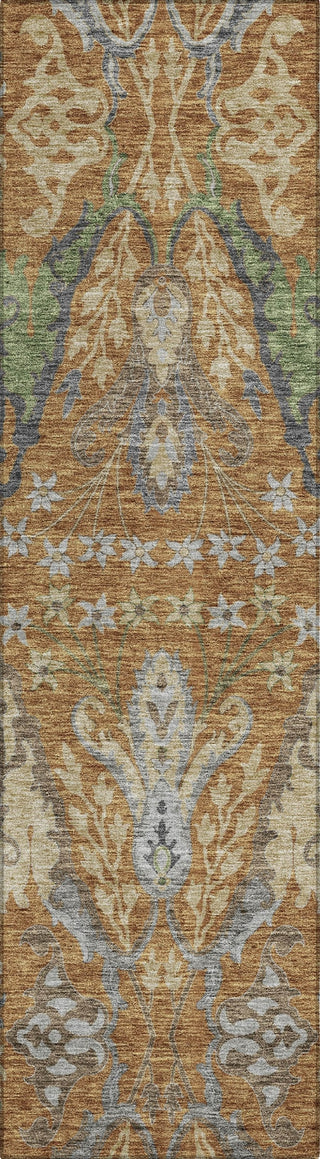 Piper Looms Chantille Global ACN1153 Copper Machine Washable Area Rug Runner Main Image