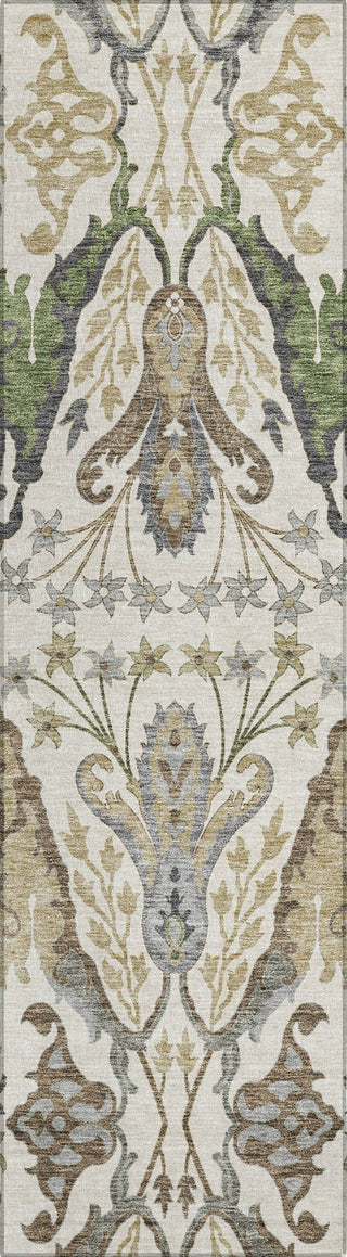 Piper Looms Chantille Global ACN1153 Ivory Machine Washable Area Rug Runner Main Image