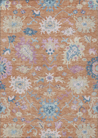 Piper Looms Chantille Global ACN1154 Orange Machine Washable Area Rug main image
