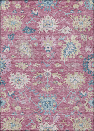 Piper Looms Chantille Global ACN1154 Pink Machine Washable Area Rug main image