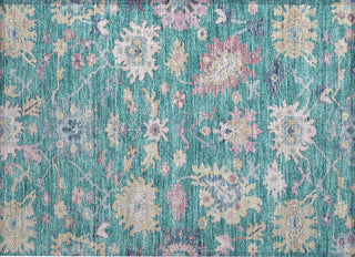 Piper Looms Chantille Global ACN1154 Teal Machine Washable Area Rug Scatter Main Image