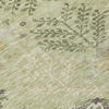 Piper Looms Chantille Floral ACN1156 Aloe Machine Washable Area Rug Swatch Image