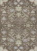 Piper Looms Chantille Floral ACN1156 Brown Machine Washable Area Rug main image