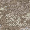 Piper Looms Chantille Floral ACN1156 Brown Machine Washable Area Rug Swatch Image