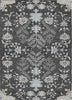 Piper Looms Chantille Floral ACN1156 Charcoal Machine Washable Area Rug main image