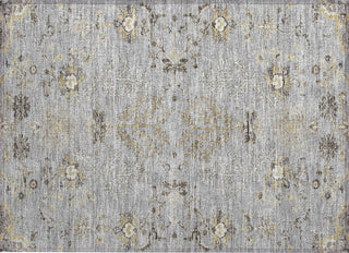 Piper Looms Chantille Floral ACN1156 Gray Machine Washable Area Rug Scatter Main Image