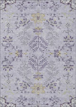 Piper Looms Chantille Floral ACN1156 Lavender Machine Washable Area Rug main image