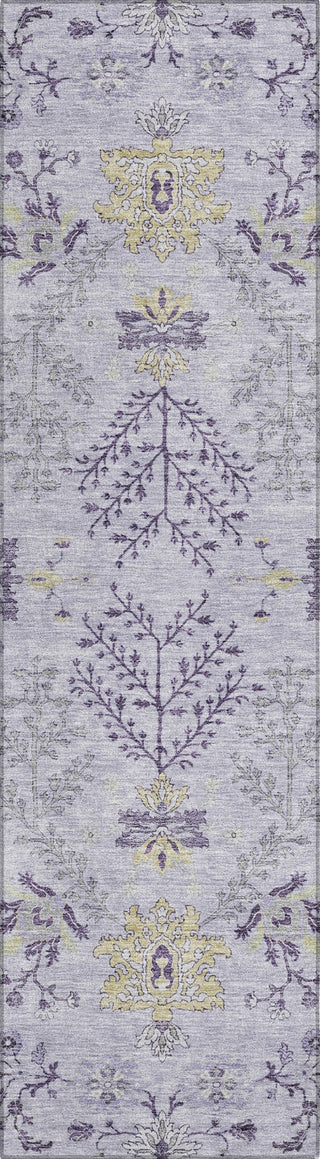 Piper Looms Chantille Floral ACN1156 Lavender Machine Washable Area Rug Runner Main Image