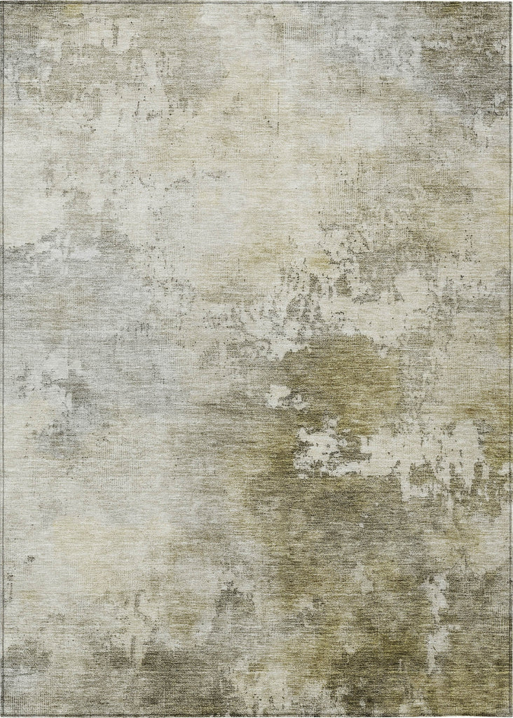 Piper Looms Chantille Abstract ACN1158 Wheat Machine Washable Area Rug main image