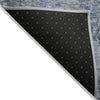 Piper Looms Chantille Modern ACN1162 Blue Machine Washable Area Rug Backing Image