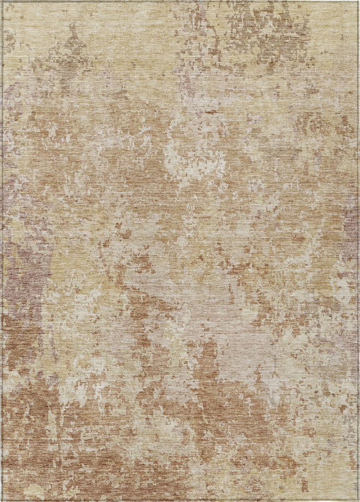 Piper Looms Chantille Modern ACN1162 Copper Machine Washable Area Rug main image
