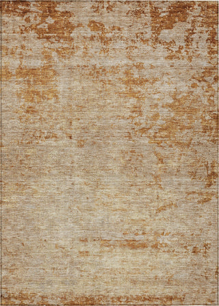 Piper Looms Chantille Abstract ACN1164 Copper Machine Washable Area Rug main image