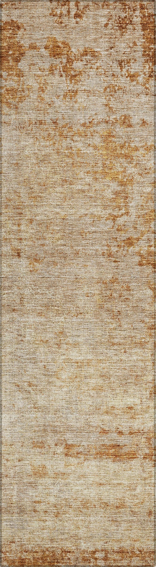 Piper Looms Chantille Abstract ACN1164 Copper Machine Washable Area Rug Runner Main Image
