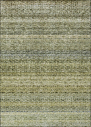 Piper Looms Chantille Stripes ACN1167 Aloe Machine Washable Area Rug main image