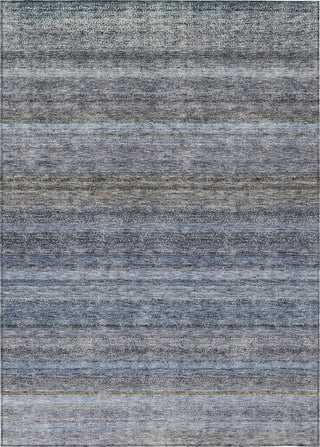 Piper Looms Chantille Stripes ACN1167 Blue Machine Washable Area Rug main image