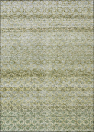 Piper Looms Chantille Stripes ACN1168 Aloe Machine Washable Area Rug main image