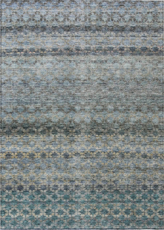 Piper Looms Chantille Stripes ACN1168 Blue Machine Washable Area Rug main image