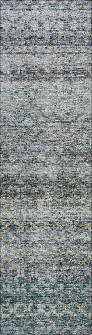 Piper Looms Chantille Stripes ACN1168 Blue Machine Washable Area Rug Runner Main Image