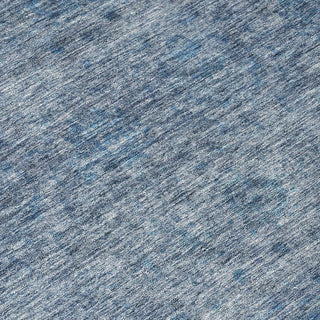 Piper Looms Chantille Global ACN1170 Blue Machine Washable Area Rug Swatch Image
