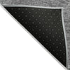 Piper Looms Chantille Global ACN1170 Gray Machine Washable Area Rug Backing Image