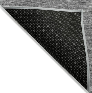 Piper Looms Chantille Global ACN1170 Gray Machine Washable Area Rug Backing Image