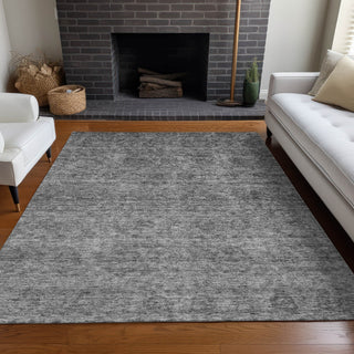 Piper Looms Chantille Global ACN1170 Gray Machine Washable Area Rug Lifestyle Image Feature