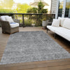 Piper Looms Chantille Global ACN1170 Gray Machine Washable Area Rug Outdoor Lifestyle Image Feature