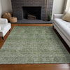 Piper Looms Chantille Global ACN1170 Olive Machine Washable Area Rug Lifestyle Image Feature