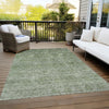 Piper Looms Chantille Global ACN1170 Olive Machine Washable Area Rug Outdoor Lifestyle Image Feature