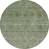 Piper Looms Chantille Global ACN1170 Olive Machine Washable Area Rug Round Main Image