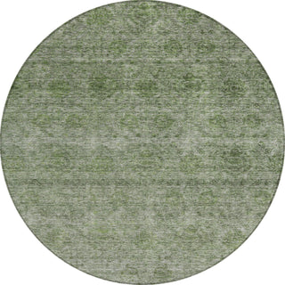 Piper Looms Chantille Global ACN1170 Olive Machine Washable Area Rug Round Main Image