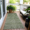 Piper Looms Chantille Global ACN1170 Olive Machine Washable Area Rug Runner Outdoor Lifestyle Image Feature