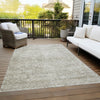 Piper Looms Chantille Global ACN1172 Linen Machine Washable Area Rug Outdoor Lifestyle Image Feature