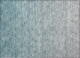 Piper Looms Chantille Geometric ACN1175 Teal Machine Washable Area Rug Scatter Main Image