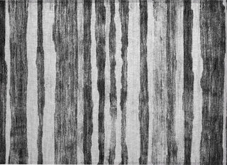 Piper Looms Chantille Stripes ACN1191 Charcoal Machine Washable Area Rug Scatter Main Image