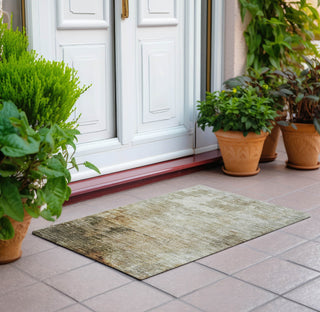 Piper Looms Chantille Abstract ACN1193 Linen Machine Washable Area Rug Scatter Outdoor Lifestyle Image Feature