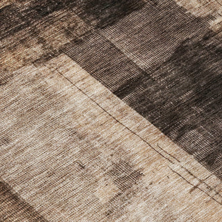 Piper Looms Chantille Abstract ACN1202 Brown Machine Washable Area Rug Swatch Image