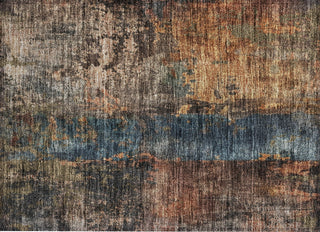 Piper Looms Chantille Abstract ACN1204 Blue Machine Washable Area Rug Scatter Main Image