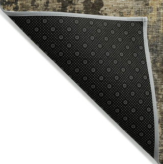 Piper Looms Chantille Abstract ACN1204 Gray Machine Washable Area Rug Backing Image