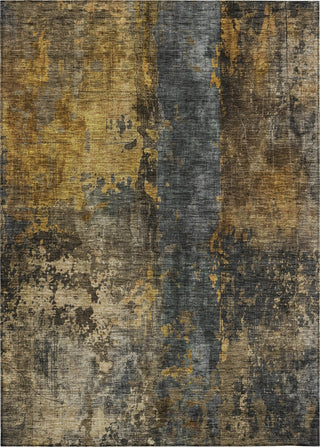 Piper Looms Chantille Abstract ACN1204 Gray Machine Washable Area Rug main image