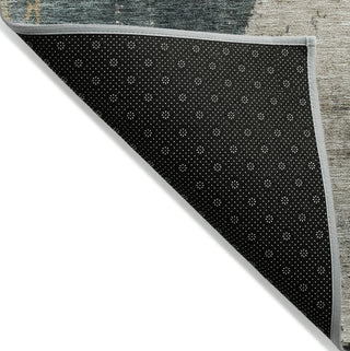 Piper Looms Chantille Abstract ACN1207 Taupe Machine Washable Area Rug Backing Image